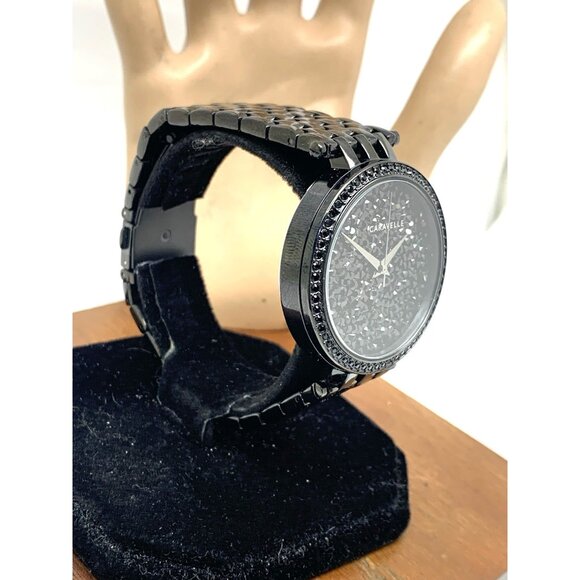Caravelle by Bulova Women's Watch 45L171 Quartz Black Dial 38mm Stainless Steel - Picture 13 of 13